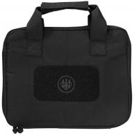 Beretta USA Pistol Case Black 600D Polyester for 1 Handgun with Magazine/Accessory Straps - FO471001890999UNI