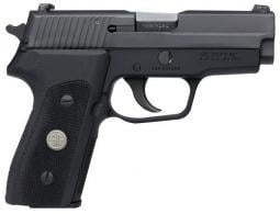Sig Sauer P225 A1 SA/DA 9mm 3.6" 8+1 CS Black G10 Grip Black