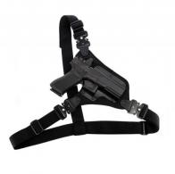 Main product image for Galco HR248RB High Ready Black Kydex/Nylon Chest Sig P220/226/229 w/wo Red Dot Sig Right Hand