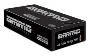 Ammo Inc. Signature Total Metal Case 40 S&W Ammo 50 Round Box - 40180TMCA50