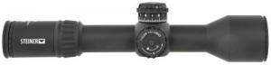 Steiner T6Xi Black 2.5-15x 50mm 34mm Tube Illuminated SCR Mil Reticle First Focal Plane Features Throw Lever - 5116
