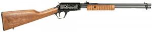 Rossi Gallery .22 LR 15+1 18", Black Barrel/Engraved Rec, Hardwood Stock - RP22181WDEN07