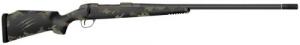 Fierce Firearms Carbon Rage 300 PRC 3+1 24" Carbon Fiber Barrel, Tungsten Gray Cerakote Rec, Forest Green Camo Fie - FCR300PRC24TF