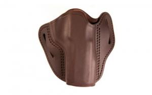 Uncle Mikes Outside Waistband Leather Holster Size 4 Fits Most Large Frame Autos