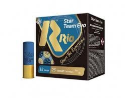 Main product image for Rio Star Team Evo Training Shotgun Ammo 12ga 2-3/4" 1200fps 1-1/8oz 7.5 Shot 25/ct