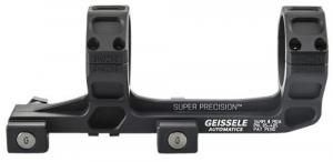 Geissele Automatics Super Precision Scope Mount/Ring Combo Extended Black Anodized Aluminum 34mm Tube Picatinny Rail Mount - 912