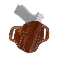 Galco CM880 Combat Master OWB Tan Leather Belt Slide Fits Springfield XDM 4.5" Right Hand - 158