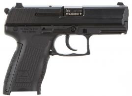 Heckler & Koch H&K P2000 V3 40 S&W 3.66" 12+1 (2) Black Black Steel Slide Black Interchangeable Backstrap Grip - 81000049