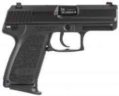 Heckler & Koch H&K USP Compact V1 9mm Luger 3.58" 13+1 (2) Black Blued Steel Slide Black Polymer Grip - 81000329
