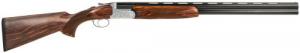 Fausti Caledon 20 Gauge, 3" chamber 28" Blued Barrel, Engraved Stainless Rec, Wood Laser Grain Stock, 2 rounds - 15202