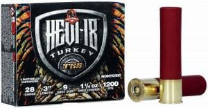 HEVI-Shot HS7289 TSS Turkey 28 Gauge 3" 1 1/4 oz/9 Shot 5 Per Box/ 10 Cs - 390