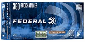 Federal 360BHBS Federal Premium Buckhammer 360 Buckhammer 200 gr 20 Per Box/ 10 Cs - 10