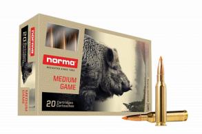 Norma Ammunition (RUAG) 20170362 Dedicated Hunting Tipstrike 7mm-08 Rem 160 gr/Polymer Tip 20 Per Box/ 10 Cs - 52