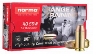 Norma Ammunition (RUAG) 611440020 NXD 40 S&W 180 gr 20 Per Box/ 10 Cs - 52