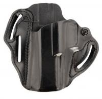 DeSantis Gunhide Speed Scabbard OWB Black Leather Belt Slide Fits 4.50" Barrel Left Hand - 002BB0XZ0