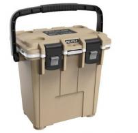 Pelican 20QT Elite Cooler Tan/Wht - 20Q1TANWHT