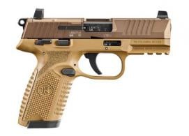 FN 502 MRD .22 LR 4" FDE Optic Ready, 10+1 - 66101012