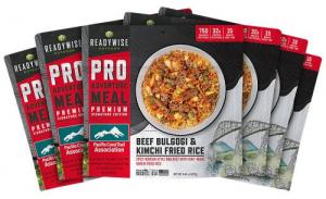 Wise Foods Outdoor Food Kit Beef Bulgogi & Kimchi Rice 6 Pack - RW05194