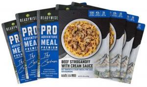 Wise Foods Outdoor Food Kit Beef Stroganoff with Mushroom Cream 6 Pack - RW05197