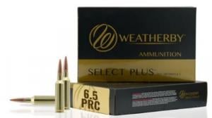 Weatherby Select Plus 6.5 PRC, 156 grain, 20 Per Box - R65PRC156EH