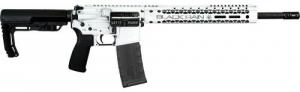 Black Rain Ordnance Spec15 Fusion 5.56x45mm NATO 16" Threaded Barrel, White Battleworn