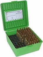 MTM 100 Round WSM/WSSM Green Rifle Ammo Box - R100MAG10