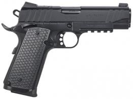 Girsan MC1911 Influencer, 10mm, 4.4" Barrel, Black Cerakote Optic Ready, Black Polymer Grip, 9 rounds