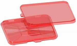 MTM Case-Gard PFS Primer Flipper Square Red Plastic - 185