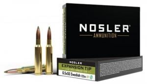 Nosler 40015 6.5x55 Swedish 120 gr 20 Per Box/ 10 Case - 172