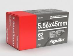 Aguila Target & Range Full Metal Jacket Boat Tail 5.56x45mm Ammo 50 Round Box