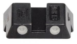 For Glock G42/43 Rear Night Sight For Glock 42/43 Steel White Black