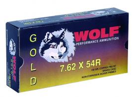 Wolf 7.62X54 Russian 150 Grain Full Metal Jacket