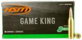 HSM Game King 243 Win 100 gr Sierra GameKing Spitzer Boat-Tail 20 Bx/ 25 Cs - 24317N