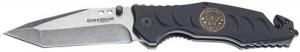 Boker Magnum Folder 3.5" 440 Stainless Tanto Black G10 Black - 01RY221