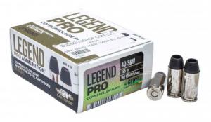 Legend AMMO .40 S&W 155GR SOLID Copper Hollow Point 20 rounds - LP40A