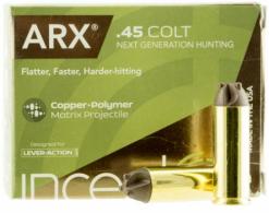 PolyCase Ammo8 Inceptor Preferred Hunting .45 LC 158 GR ARX - 45CARXUMBR15