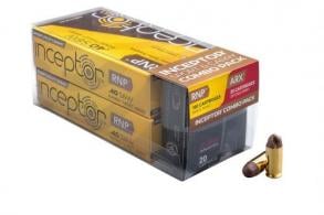 PolyCase Ammo 40RNPARX Inceptor 40 S&W 97 GR/88 GR RNP/ARX 120 Bx/ 12 Cs - 40RNPARKBRSW120