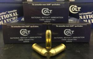 COLT AMMO COMPETITION 10MM 180GR FMJ 50/20