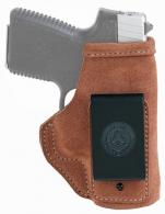Galco Stow-N-Go Inside The Pant S&W M&P Shield w / Laser Nat Steerhide