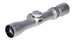 Weaver Handgun Scope w/Dual-X Reticle & Silver Finish