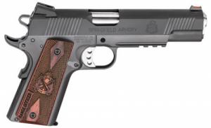 Springfield Armory PI9130L 1911 Range Officer Operator 9mm Luger 5" 9+1 Black Parkerized Frame with Rail Black Parkerized Carbon