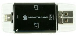 Stealth Cam STC-DDMCR Triple Connection Memory Card Reader - 220