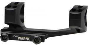 Warne 1-Pc Base & Ring Combo For AR Rail Mount Style Black Matte Fini