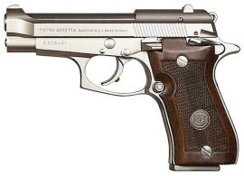 Beretta 85FS Cheetah .380 Nickel 8 round, Wood Grips