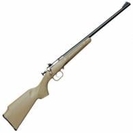 Crickett Desert Tan/Blued Youth 22 Long Rifle Bolt Action Rifle - KSA2235