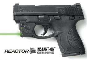 Viridian Reactor R5 Green Laser with Galco Stow-N-Go S&W Shield Tri