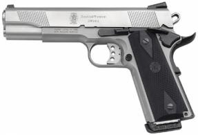 Smith & Wesson 1911 45 ACP 5" 8+1 Black Syn Grip Matte SS