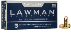 Main product image for Speer Lawman CleanFire Total Metal Jacket 45 ACP Ammo 50 Round Box