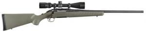 Ruger American 6.5 Creedmoor 22" Threaded Moss Green Stock Vortex Crossfire 4-12x44 4+1 - 16953