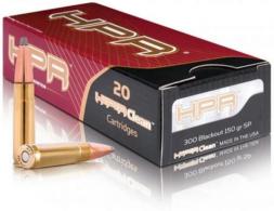 HPR 300BLK 150GR SP 20/10 - 300B150SP